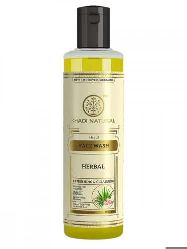 Гель для умывания " Травяной " ( Herbal Face Wash ), 210 мл Khadi Natural